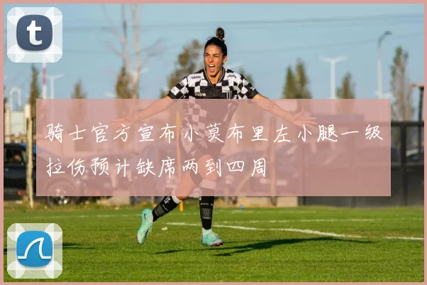 骑士官方宣布小莫布里左小腿一级拉伤预计缺席两到四周